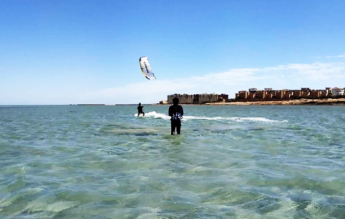 kite-surfing